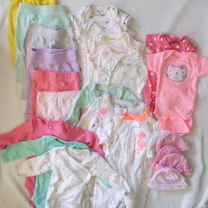 Bundle of 3 month girl clothes